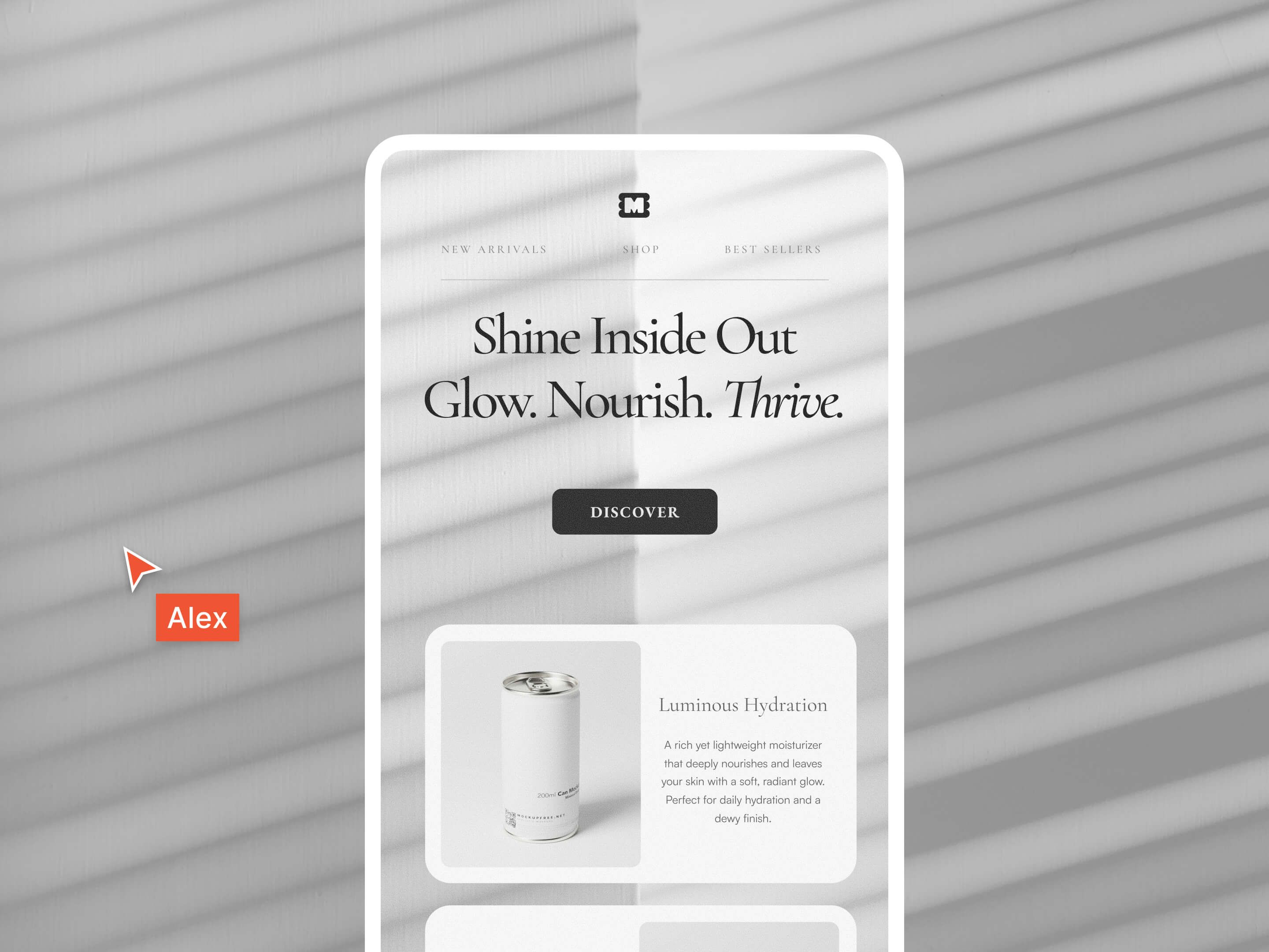 Muted teal layout outlining a step-by-step glow ritual